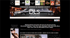 Desktop Screenshot of dlslimoandcoach.com